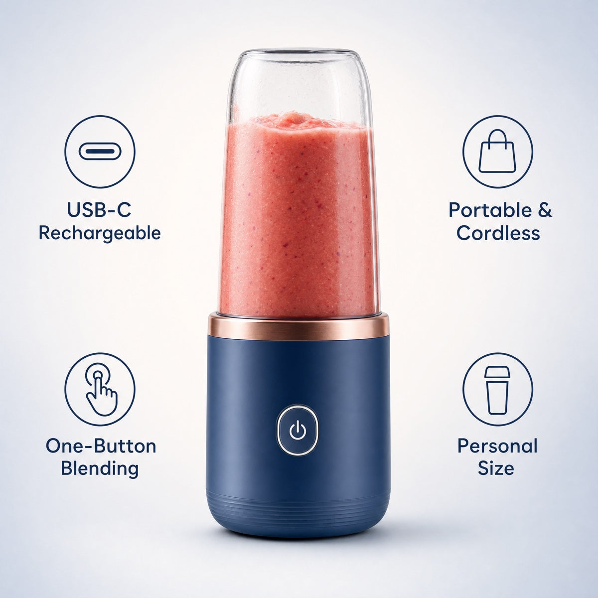 6-Blade Portable Blender